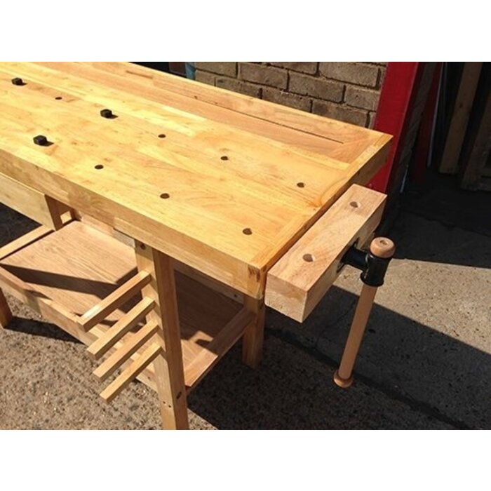 Lumberjack Woodworking Bench WB1520D1 - 1 drawer - 2 vices