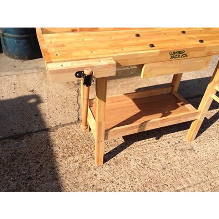 Lumberjack Woodworking Bench WB1520D1 - 1 drawer - 2 vices