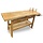Houten Werkbank WB1520D2 - 2 laden, 1 bankschroef