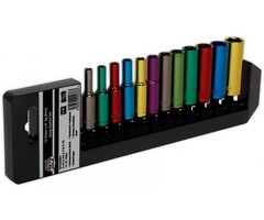 Autojack 14SS12D 1/4" Drive 12pc Metric Deep Socket Set