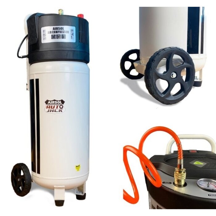Autojack AIR50LV Compressor 50L Oil Free