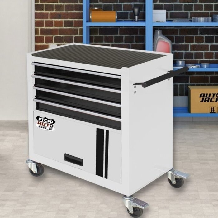Autojack Gereedschapswagen PTC4D 4 laden en bak