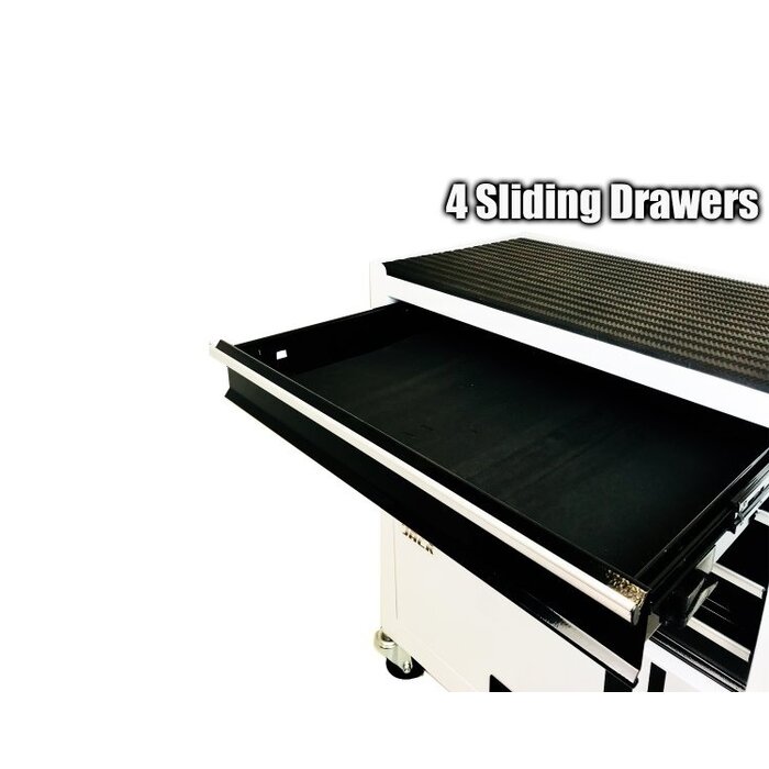 Autojack Roller Cabinet Chest PTC4D with 4 drawers