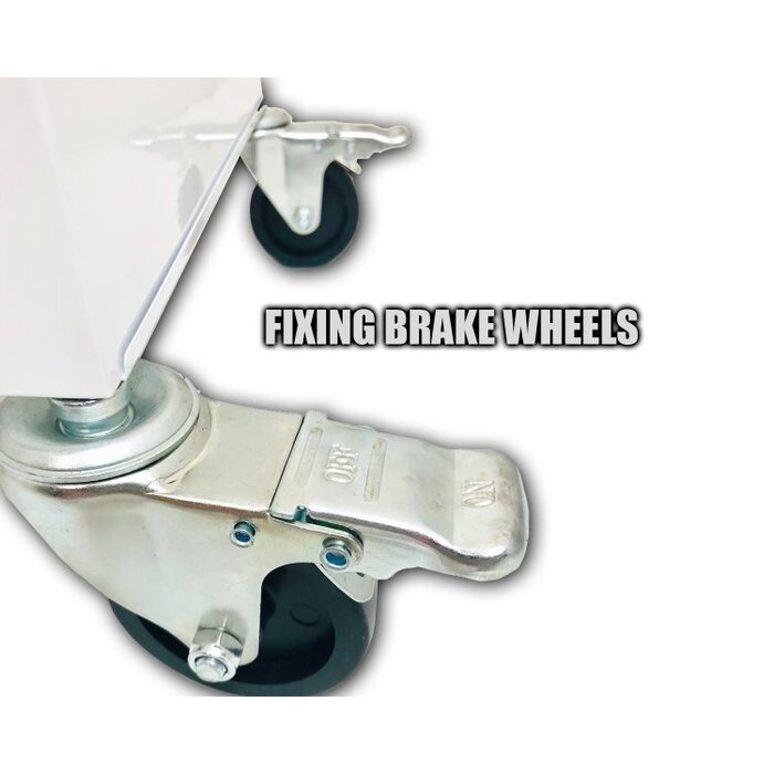 Autojack Gereedschapswagen PTC4D 4 laden en bak