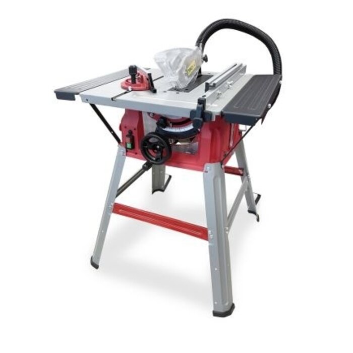 Lumberjack TS210SL Powerful 1500W Bench Table Saw with sliding side extension & 210mm Blade
