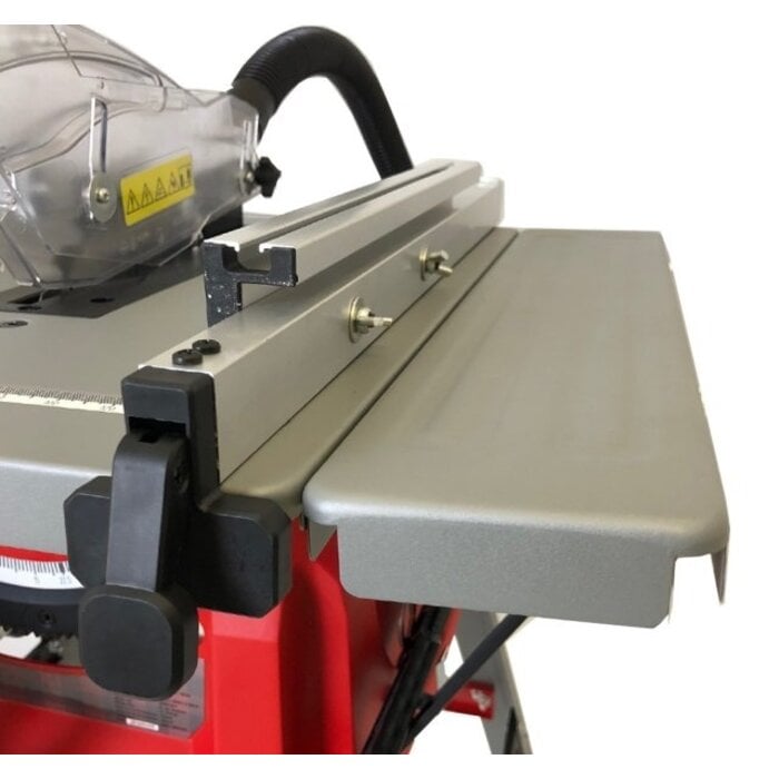Lumberjack TS210SL Powerful 1500W Bench Table Saw with sliding side extension & 210mm Blade