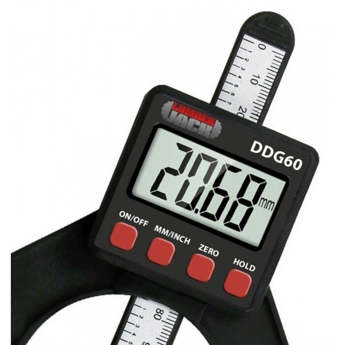 Lumberjack DDG60 LCD Digital Height Depth Gauge Electronic Caliper Magnetic Ruler Tool 0- 85mm