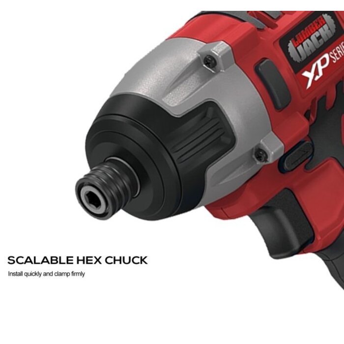 Lumberjack Lumberjack Cordless drill & impact screwdriver XP2PAK - 20V, 4 Ah