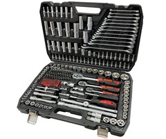 Autojack 216-delige Doppenset 1/4",  3/8" en 1/2"  - SS216SS