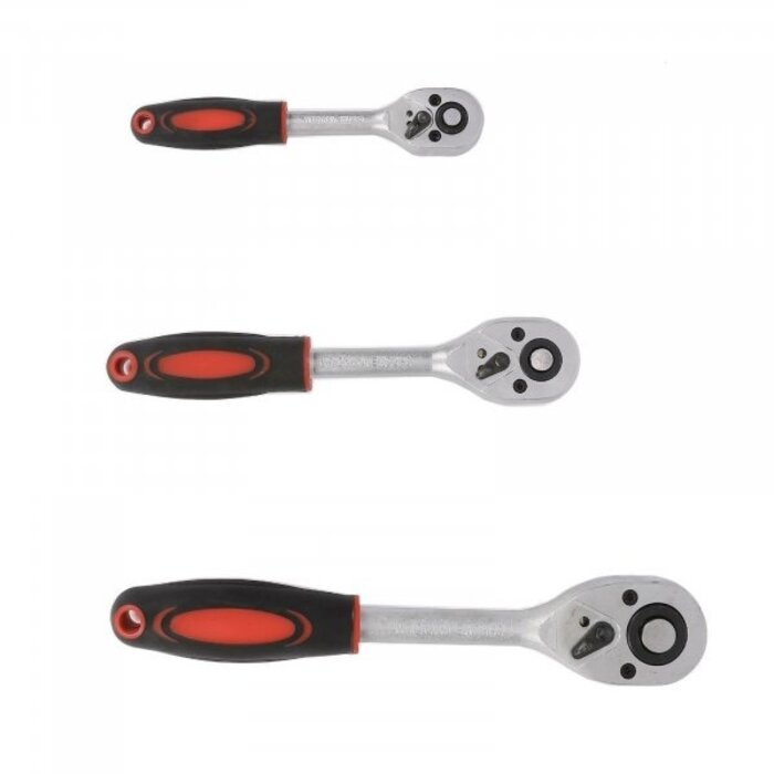 Autojack 216-delige Doppenset 1/4",  3/8" en 1/2"  - SS216SS