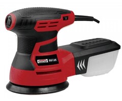 Lumberjack Schuurmachine OS125 + 2 dozen schuurpapier