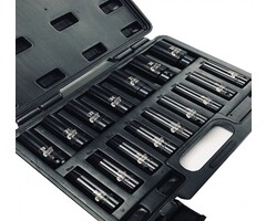 Autojack Impact Socket Sets 12SS16D 1/2" Deep Metric