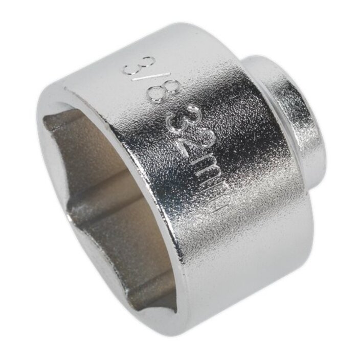 Autojack Oil Filter Sockets OFS32 Low Profie Oil Filter Socket 32mm 3/8 Inch Square Drive