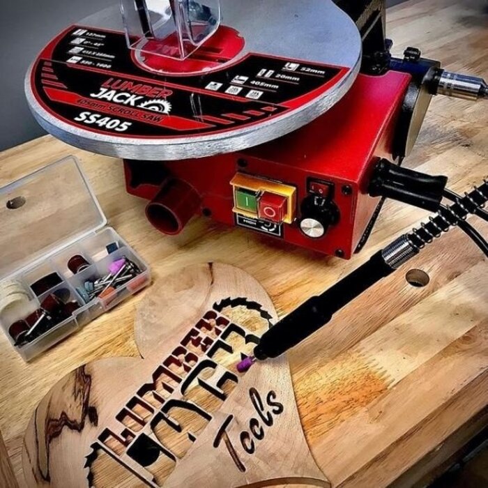 Lumberjack Scroll Saw SS405FP - foot pedal