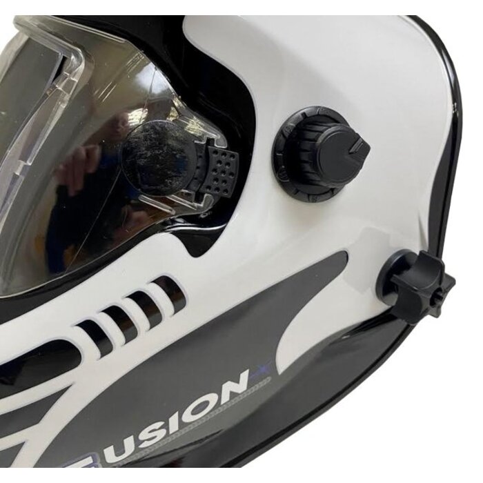 Autojack  WH100W Auto darkening welding helmet White