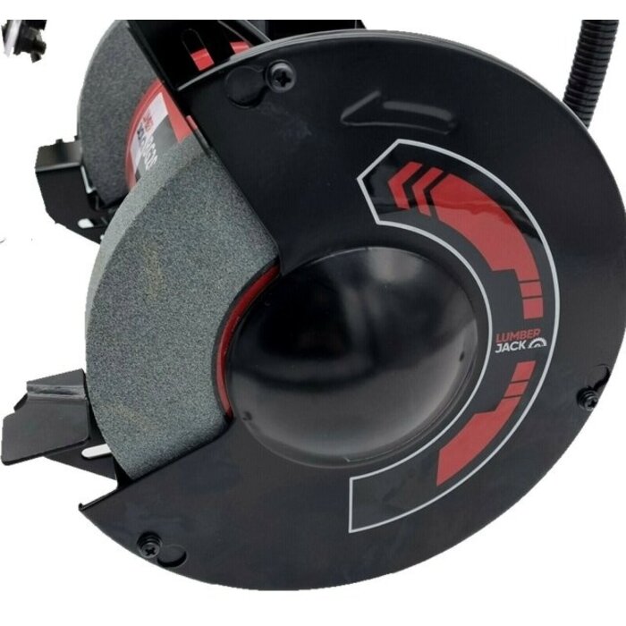 Lumberjack Lumberjack PRO SERIES 8" Bench Top Bench Grinder with LED Light