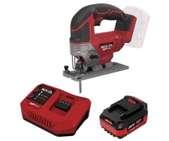 Lumberjack decoupeerzaag 20V 1x 4Ah accu & snellader - LJS1x4AH