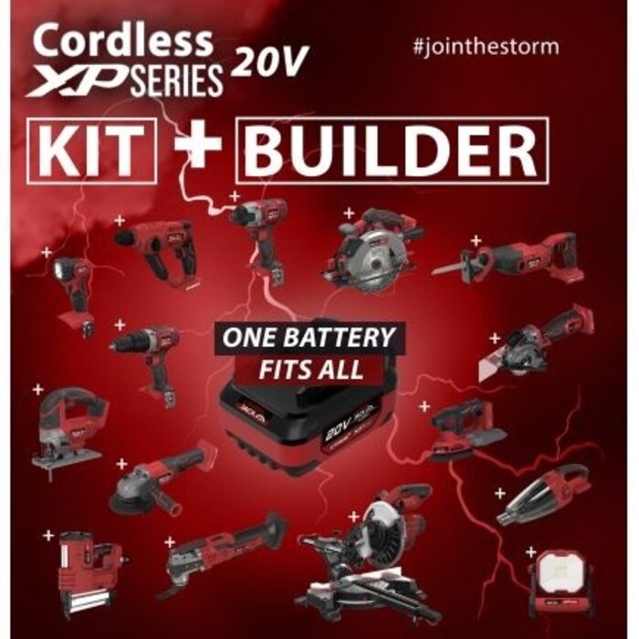 Lumberjack Lumberjack 20V Jigsaw 1x 4Ah Battery & Fast Charger