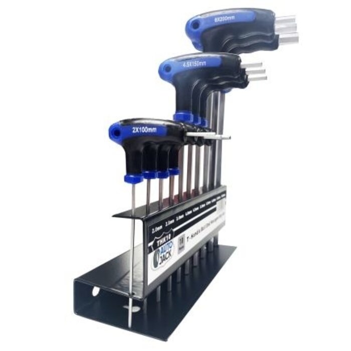 Autojack T-key allen set 10-piece - THK10