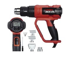 Lumberjack heteluchtpistool HG2000P met LCD temperatuur display