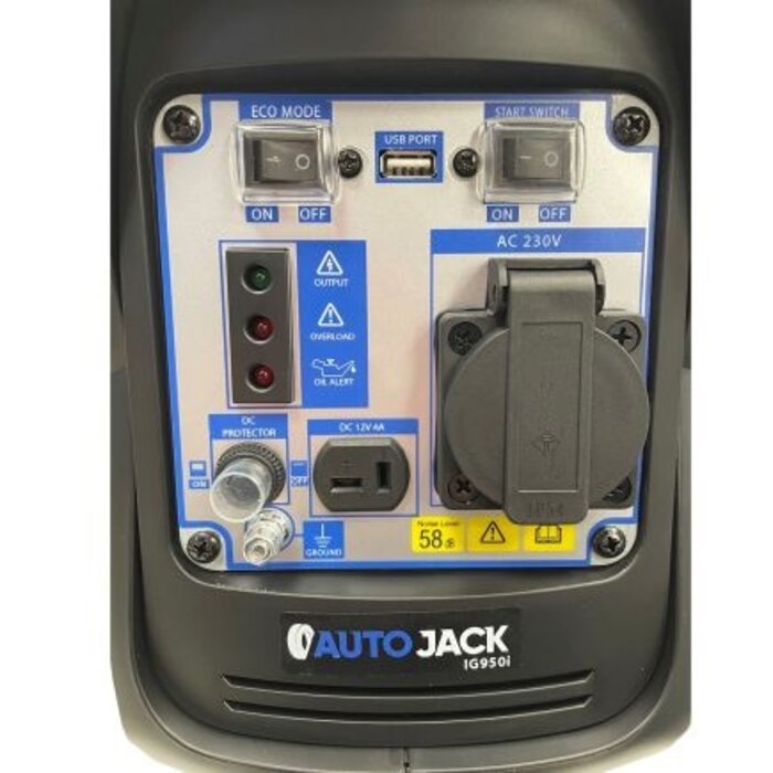 Autojack Generator benzine - 4 takt- IG950I  - 800W