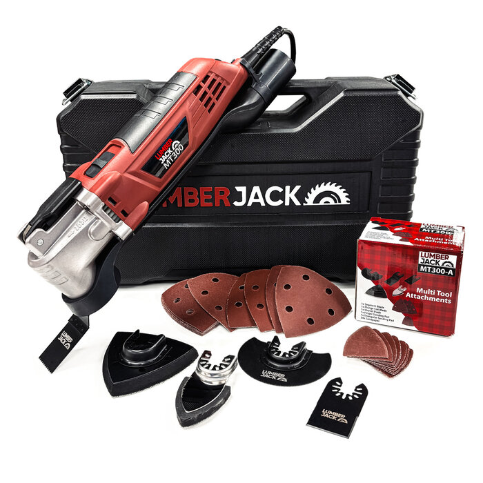 Lumberjack  Multi tool MT300 met snelwisselsysteem