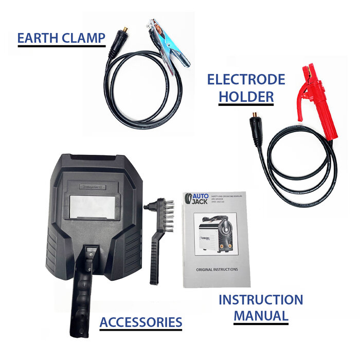 Autojack Inverter lasapparaat MMA 160A - DARC160