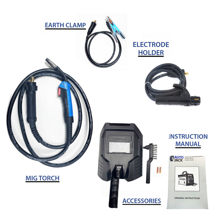 Autojack ECOMIG-155 ECO Mig Welder 155 Amp