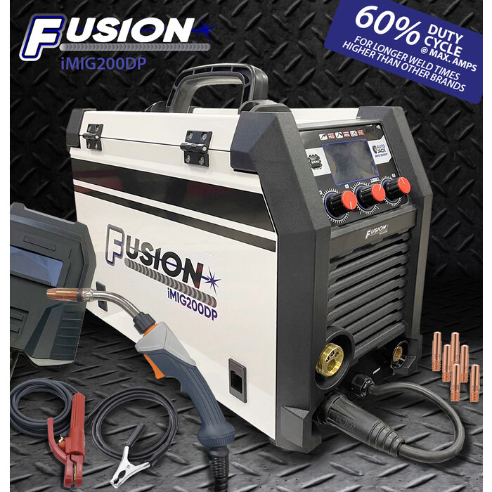 Autojack Autojack IMIG-200DP Synergic Double Pulse Dual Action MIG Welder