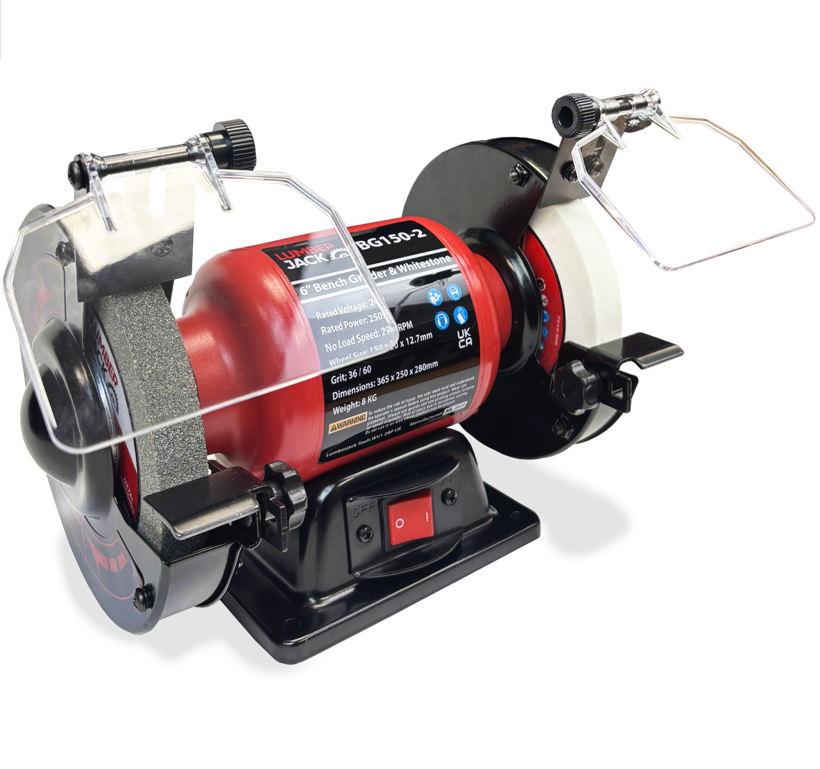 Lumberjack Werkbankslijper 150 mm - BG150-2