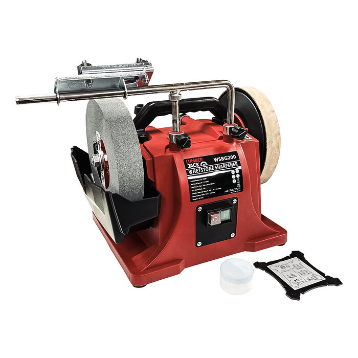 Lumberjack wetsteenmachine 200 mm  - WSGB200