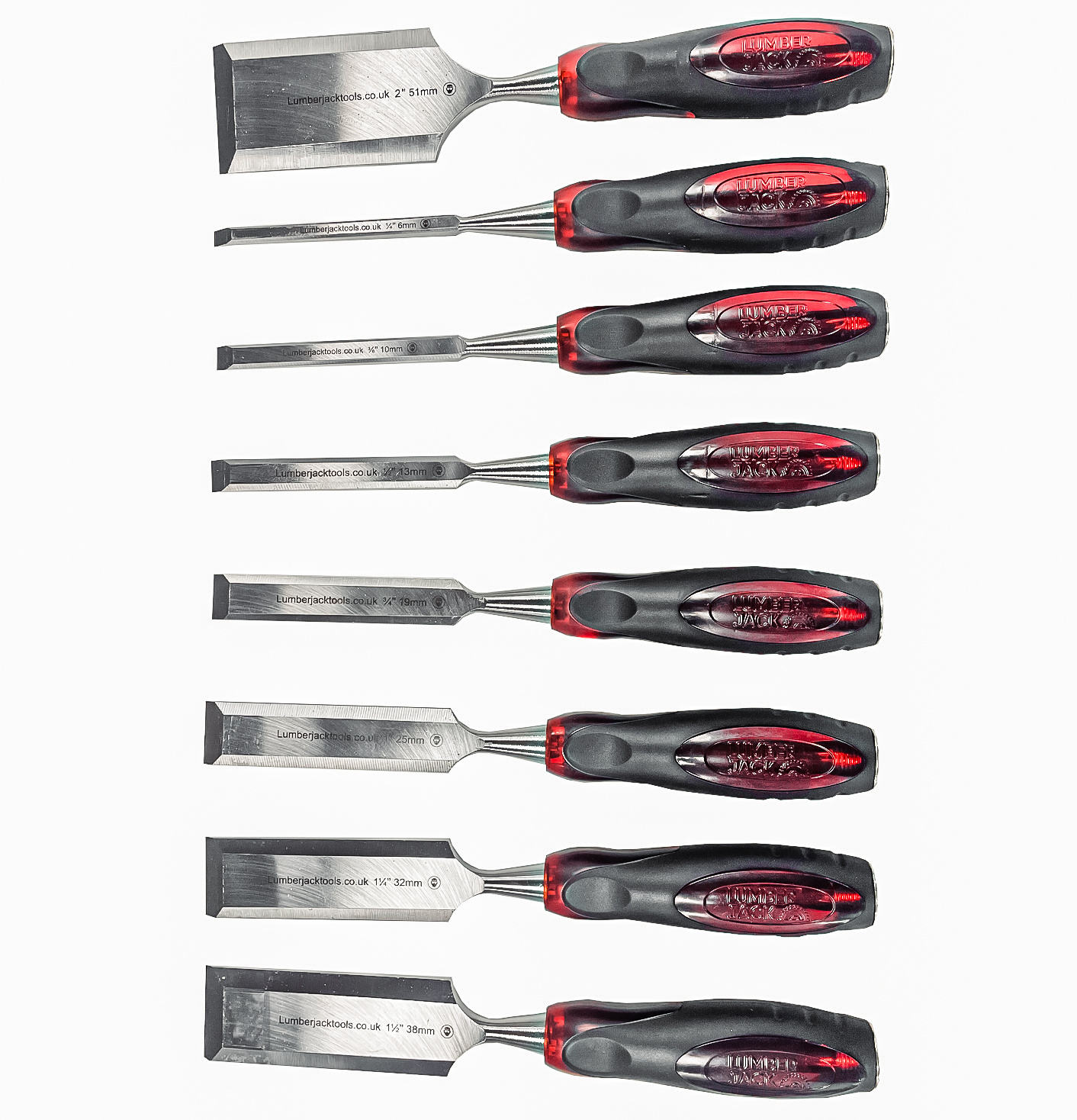 Lumberjack Chisel Set - WCS8P - 8pcs