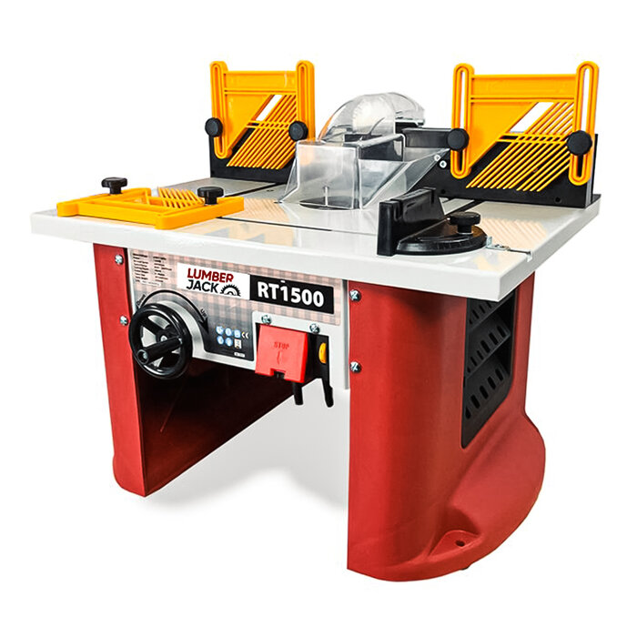 Lumberjack RT1500 Freestafel - Krachtige 1500W Freestafel voor Hout en Kunststof