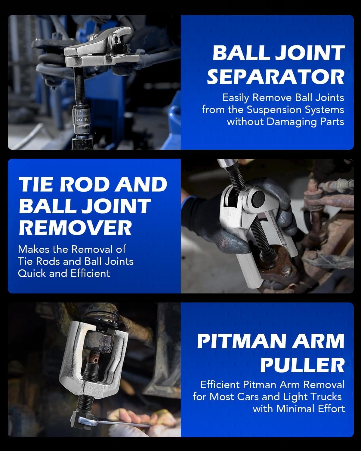 Autojack Universele fuseekogel trekkerset