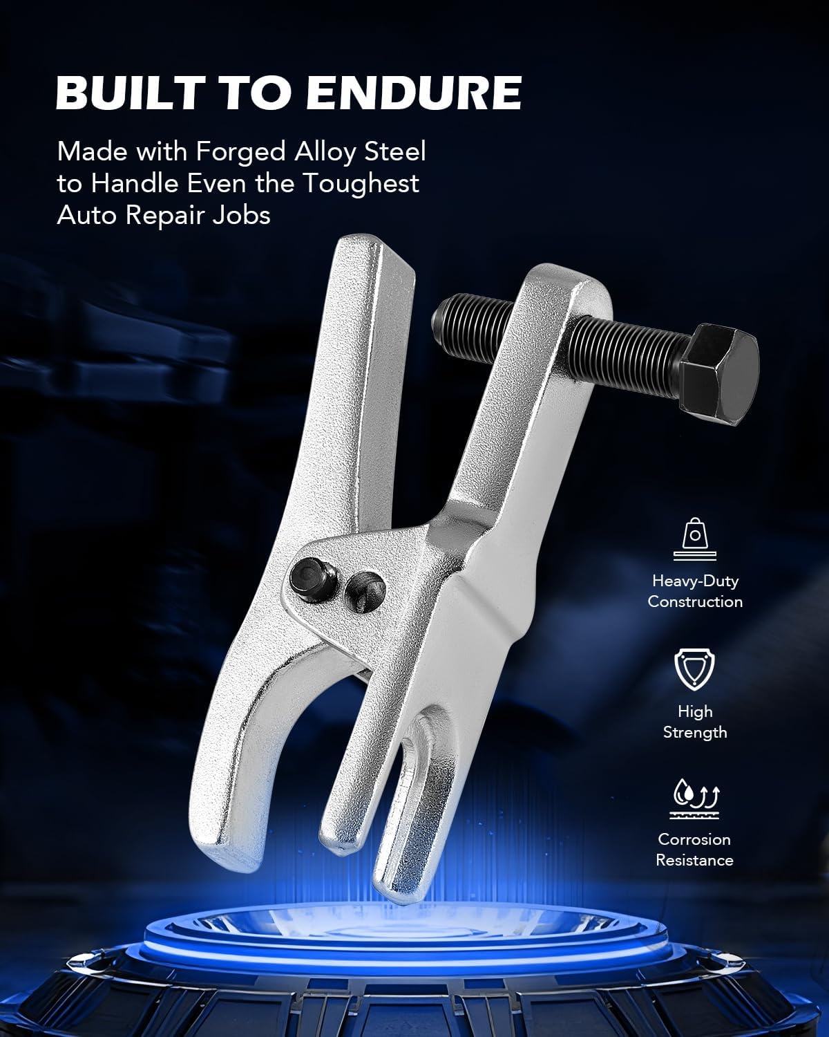 Autojack Universele fuseekogel trekkerset