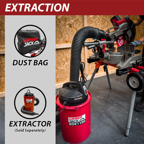 Lumberjack Lumberjack PRO SERIES 12 Inch Double Bevel Mitre Saw