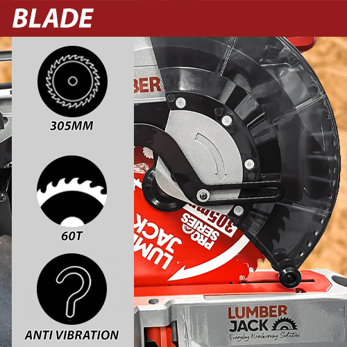Lumberjack Lumberjack PRO SERIES 12 Inch Double Bevel Mitre Saw