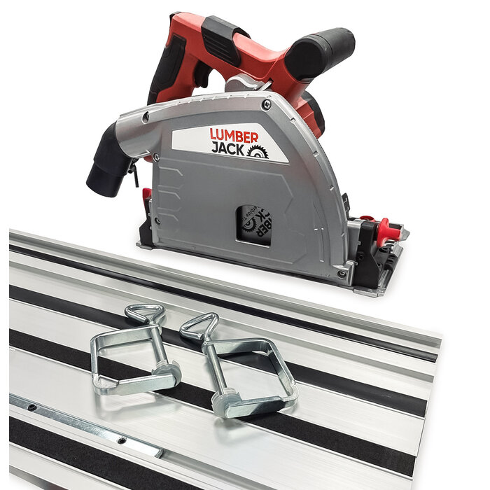 Lumberjack Lumberjack PS165 1200W 165mm plunge cut circular saw & 1400mm track kit