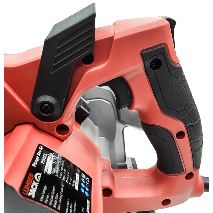 Lumberjack Lumberjack PS165 1200W 165mm plunge cut circular saw & 1400mm track kit