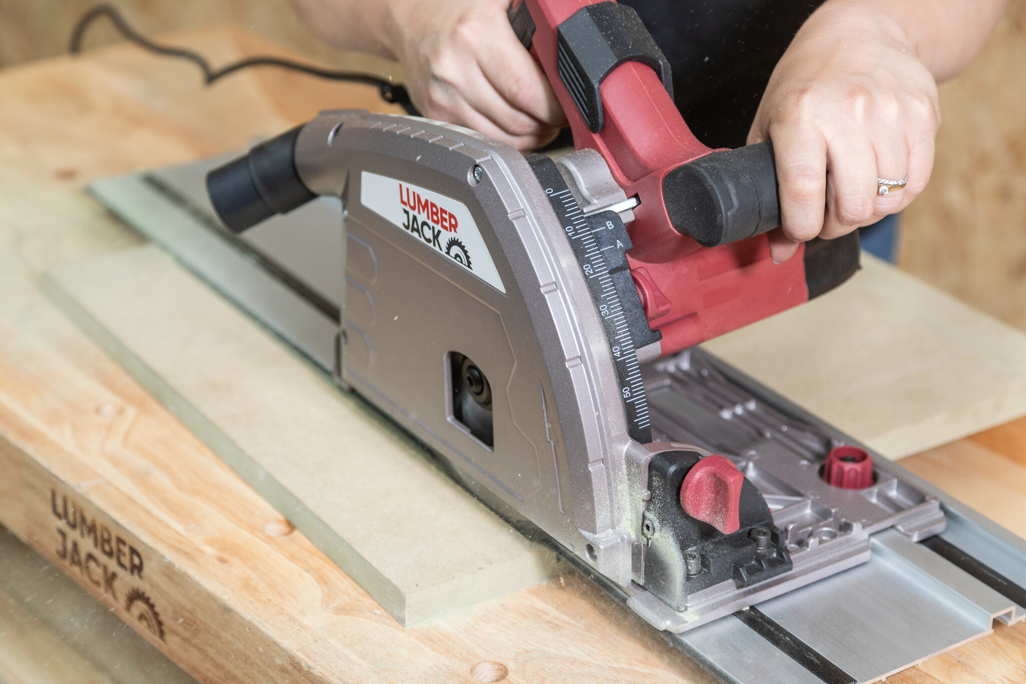 Lumberjack Lumberjack Invalzaag PS165 met 1400 mm geleiderail