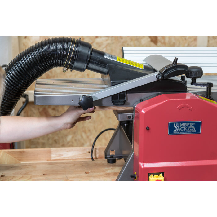 Lumberjack Pro Serie Spiraalvormige schaafmachine/vandiktebank