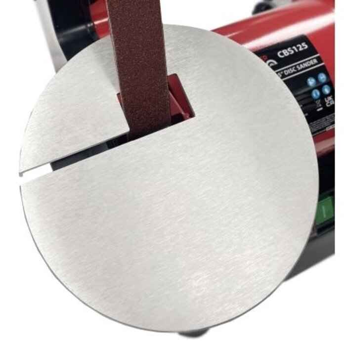 Lumberjack Tafelmodel bandschuurmachine van 2,5 cm en schijfschuurmachine van 12,5 cm CBS125