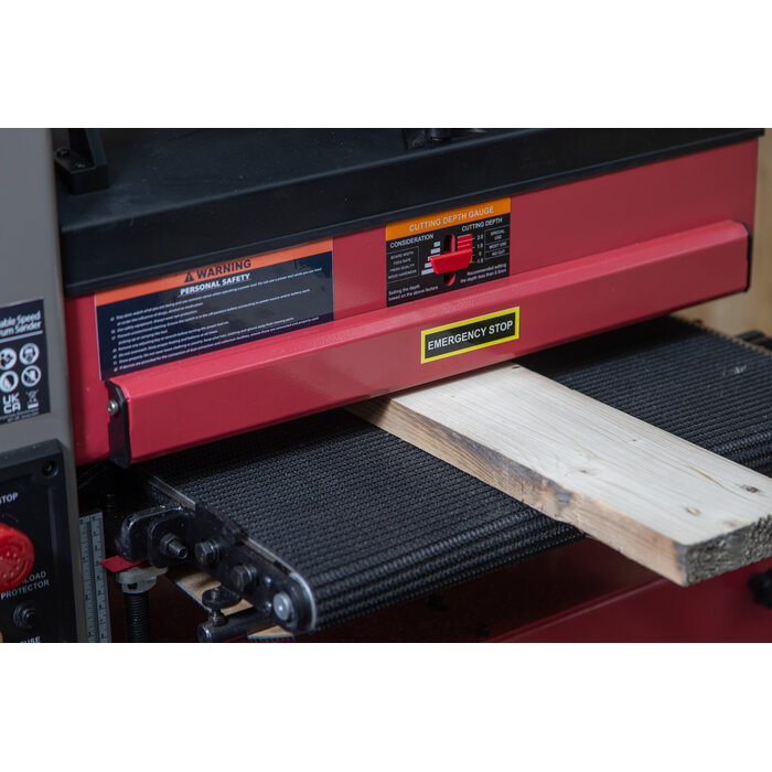 Lumberjack PRO SERIE 18" Trommelschuurmachine DS460VS verplaatsbaar