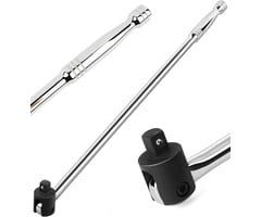 Autojack 1/2" vierkante aandrijving wringstaaf met flexibele knokkel BB750S