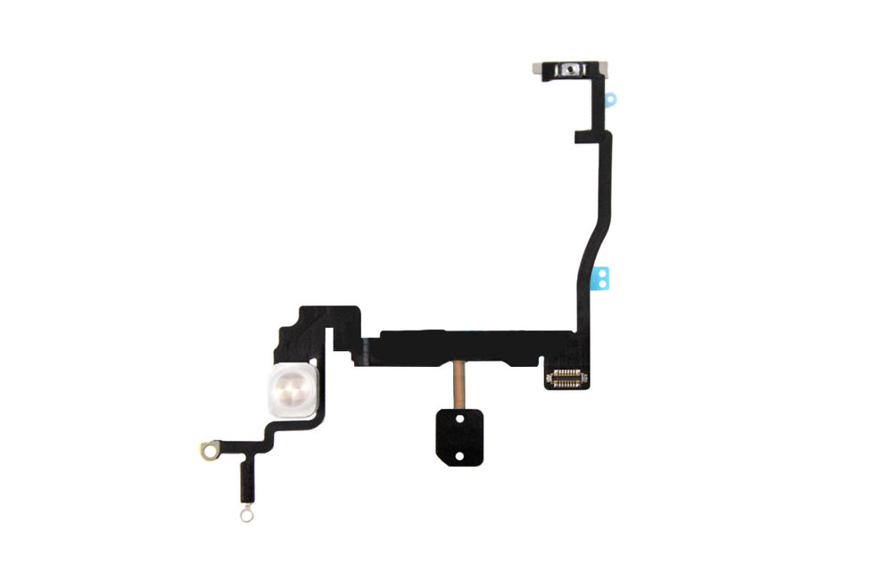 Aan/uit knoppen + flitser kabel voor iPhone 11 Pro