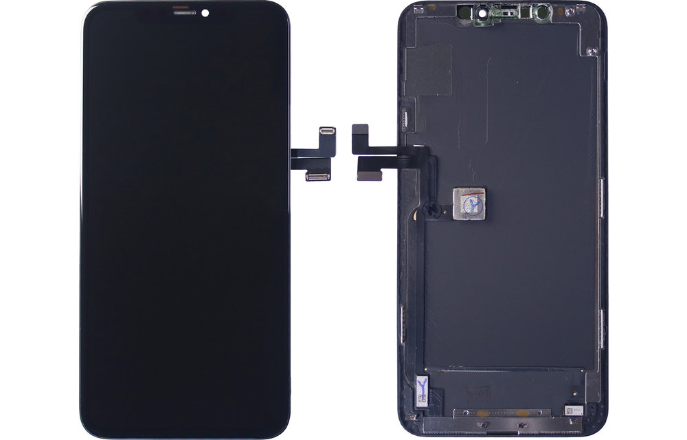 Compatible: Soft OLED scherm - Zwart voor iPhone 11 Pro
