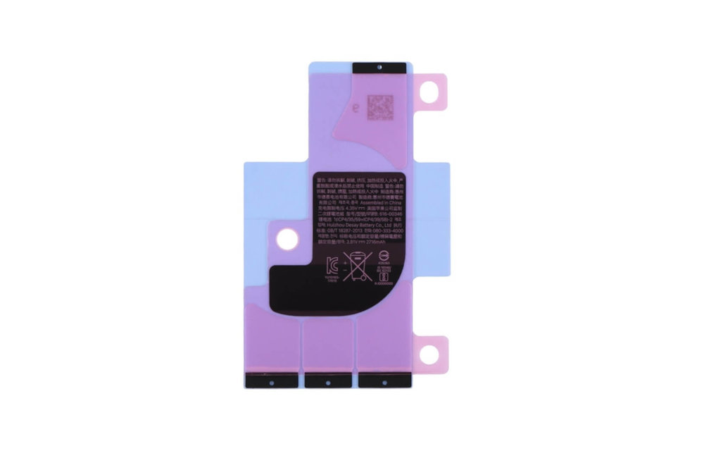Batterij sticker (10x) voor iPhone X