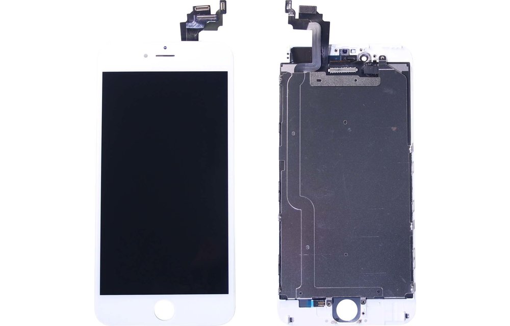 Compatible: LCD scherm - Wit voor iPhone 6 Plus