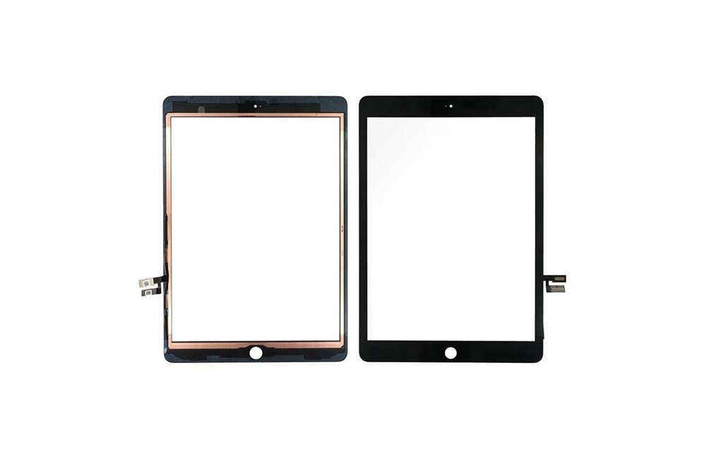 Compatible: Touch scherm - Zwart voor iPad 2019/2020