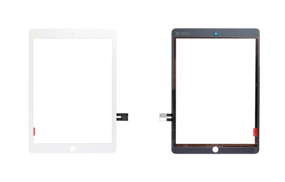 Compatible: Touch scherm - Wit voor iPad 2018